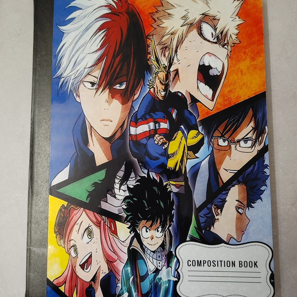 4pcs - Anime Character Composition Book